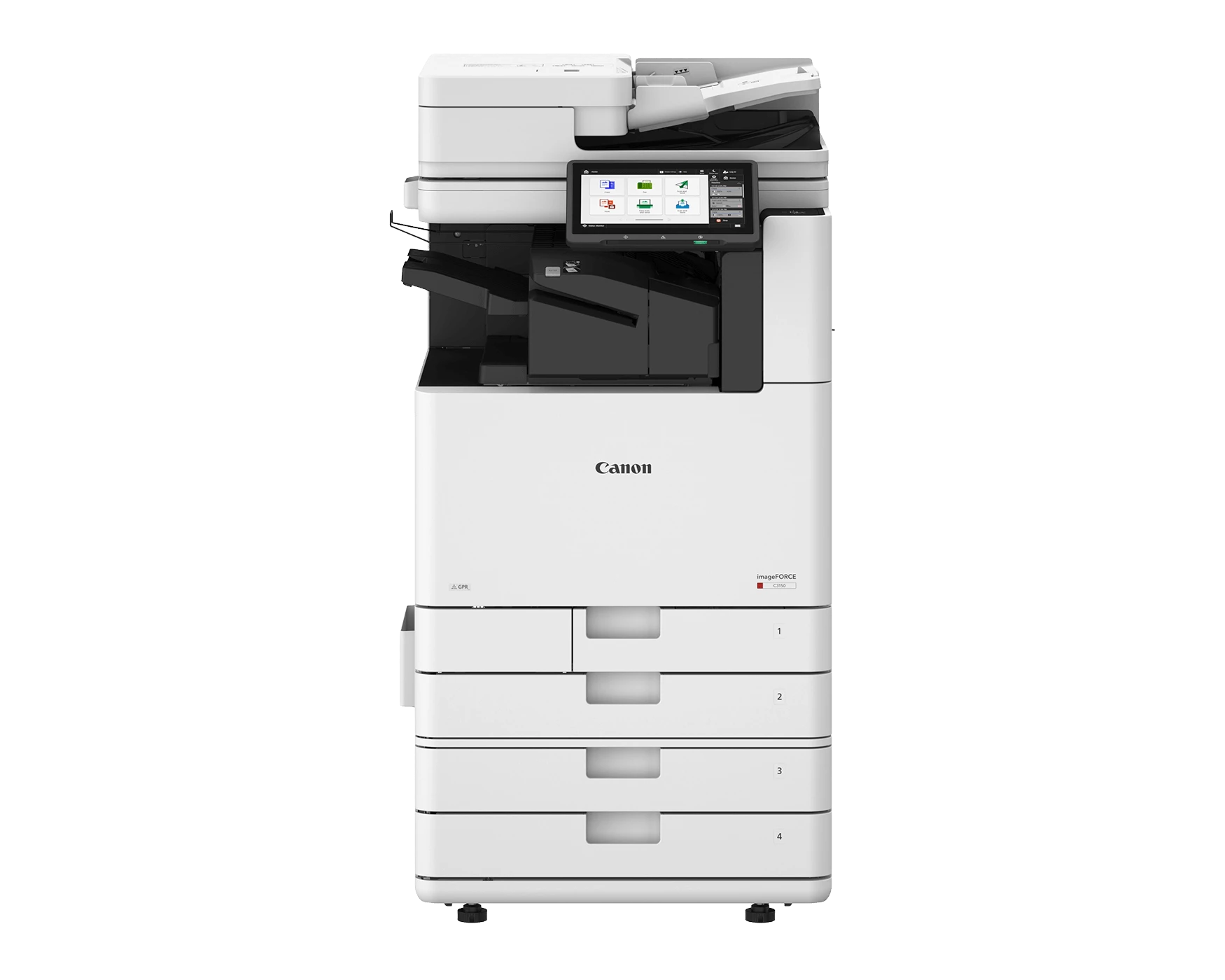 Multifunkční zařízení Canon imageFORCE C3150 s vnitřním finišerem a čtyřmi zásobníky
